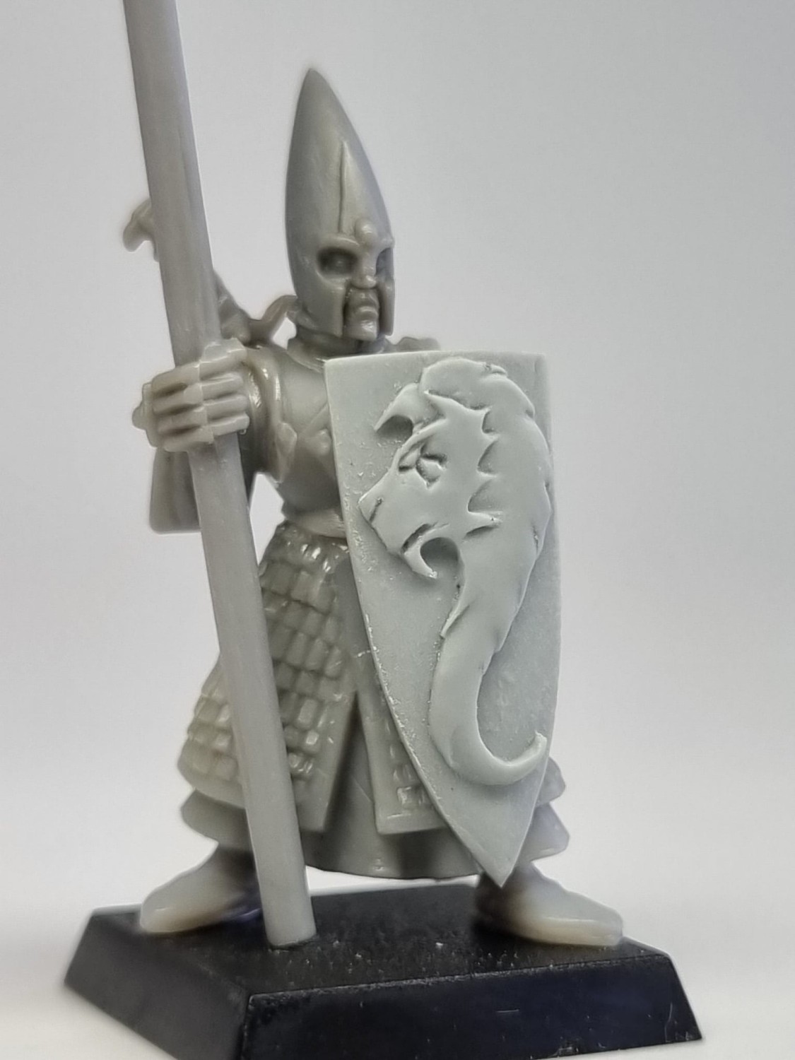 He plastik włócznicy 6ed + rzadkie chracian shields