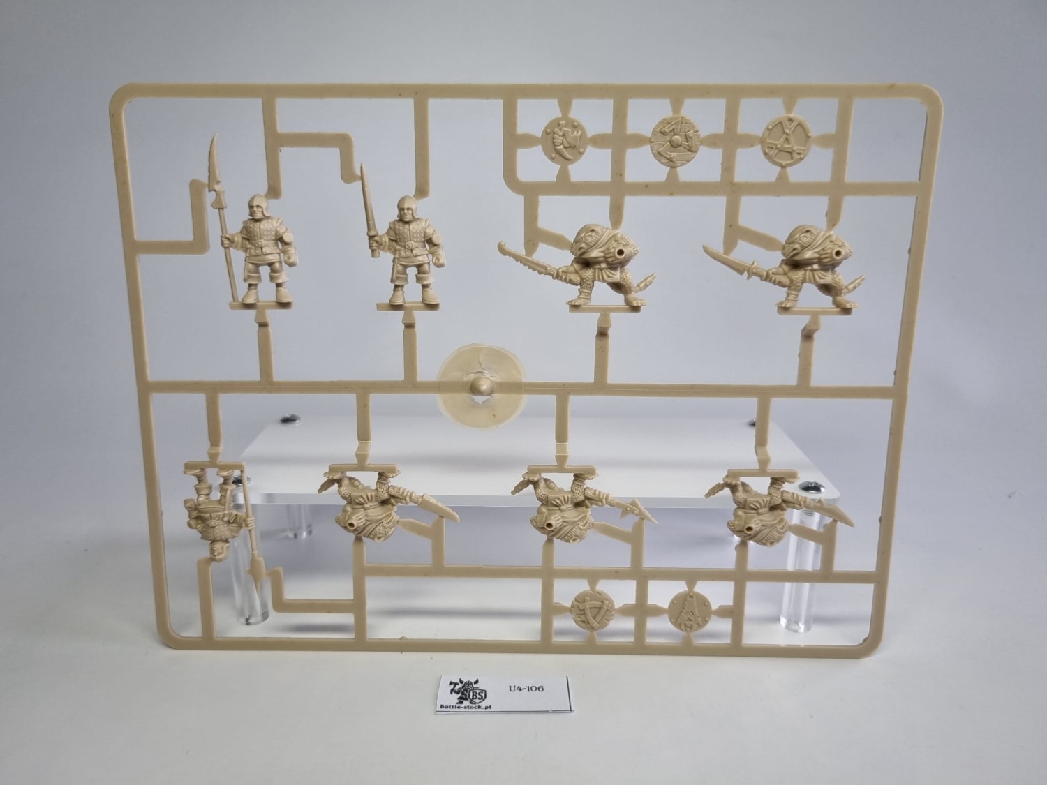 heroquest skaven x5 + empire x3 ramka