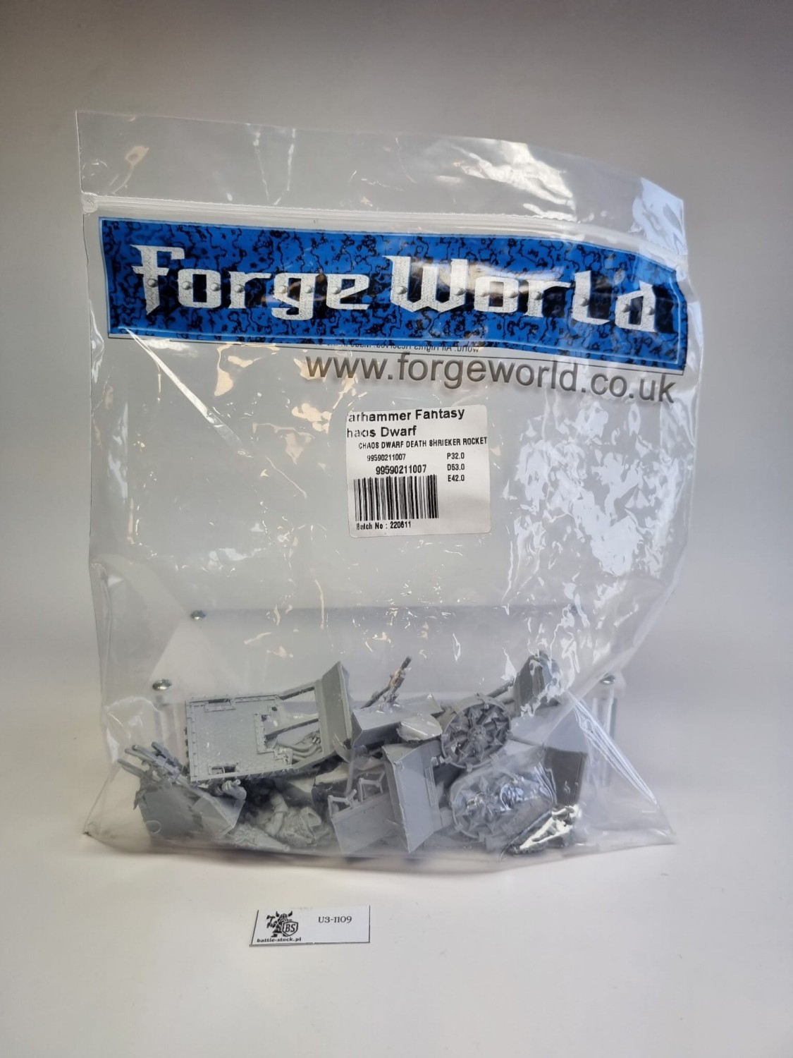 WFB Chaos dwarf Forge world death shrieker rocket