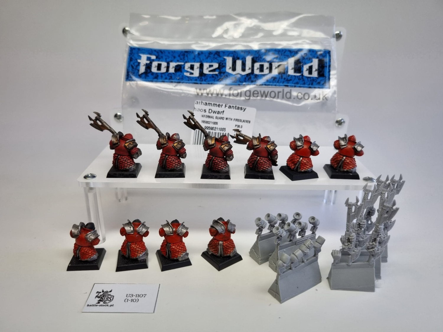 WFB Chaos dwarf Forge world infernal guard