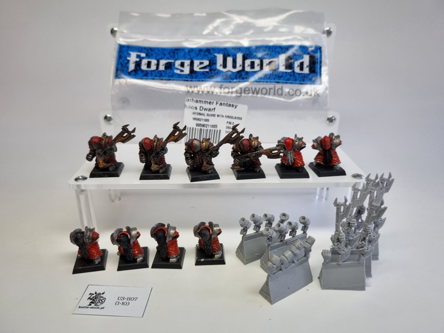 WFB Chaos dwarf Forge world infernal guard