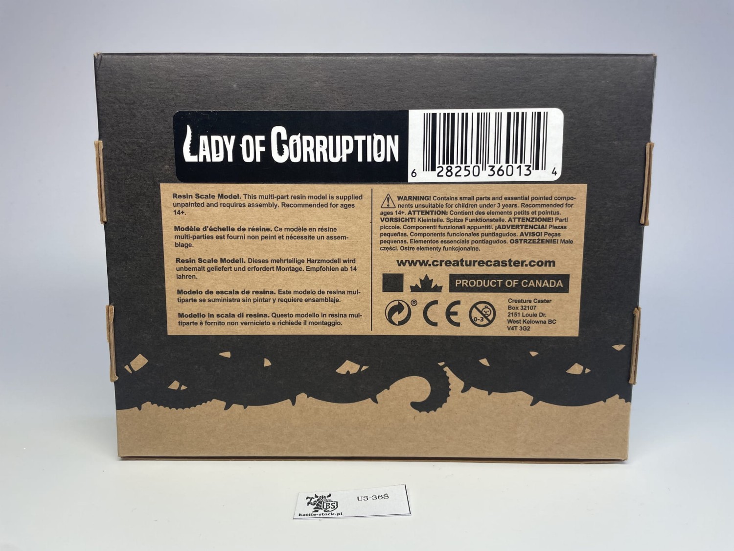 creature caster lady of coruption