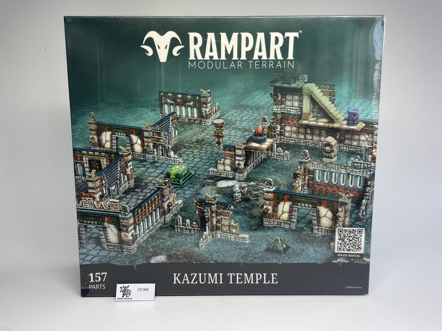 boxy nie gw Rampart modular terrain Kazumi temple