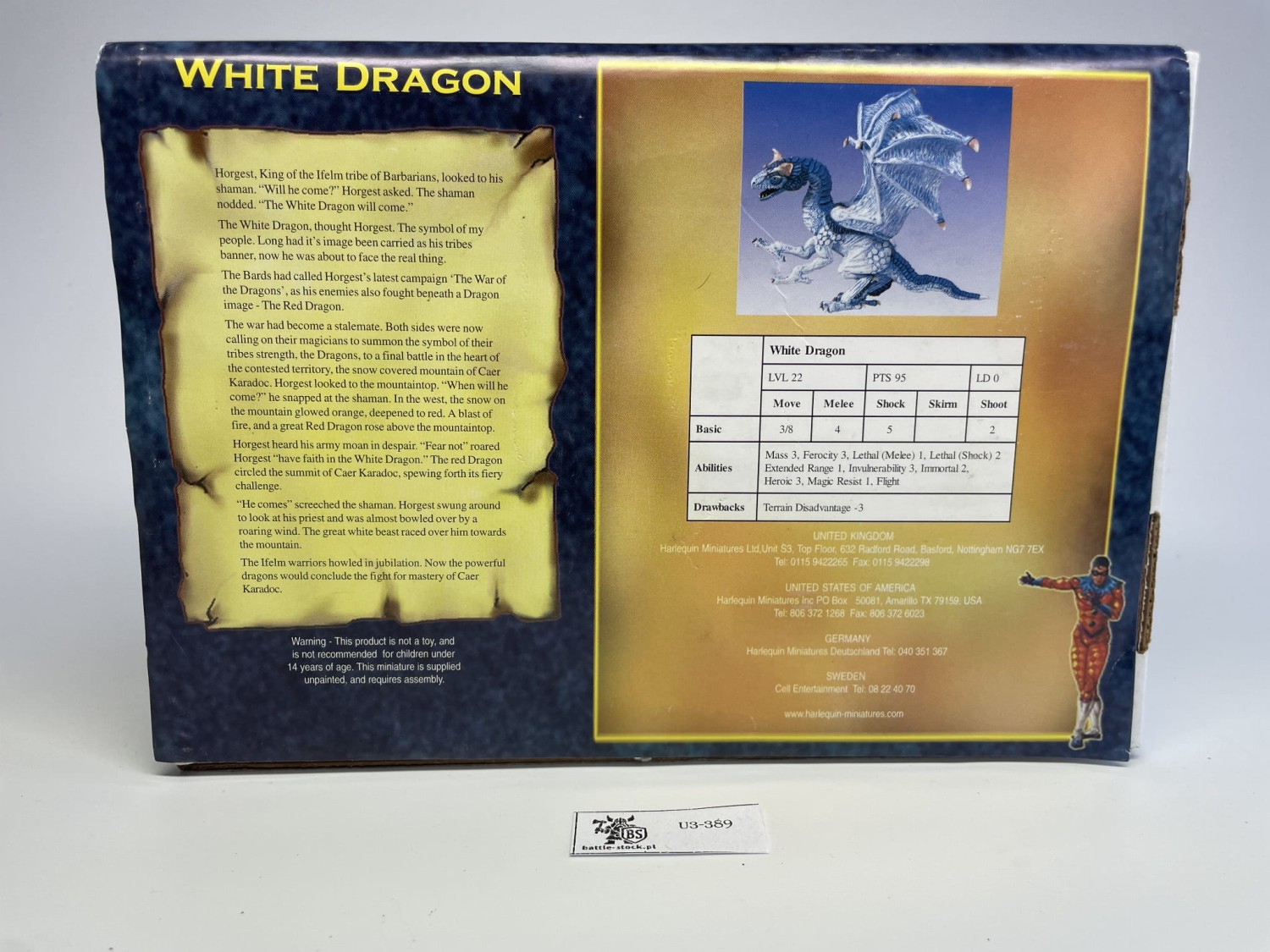 box The white dragon 7974