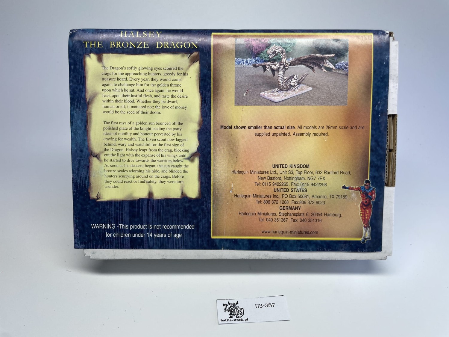 box The bronze dragon