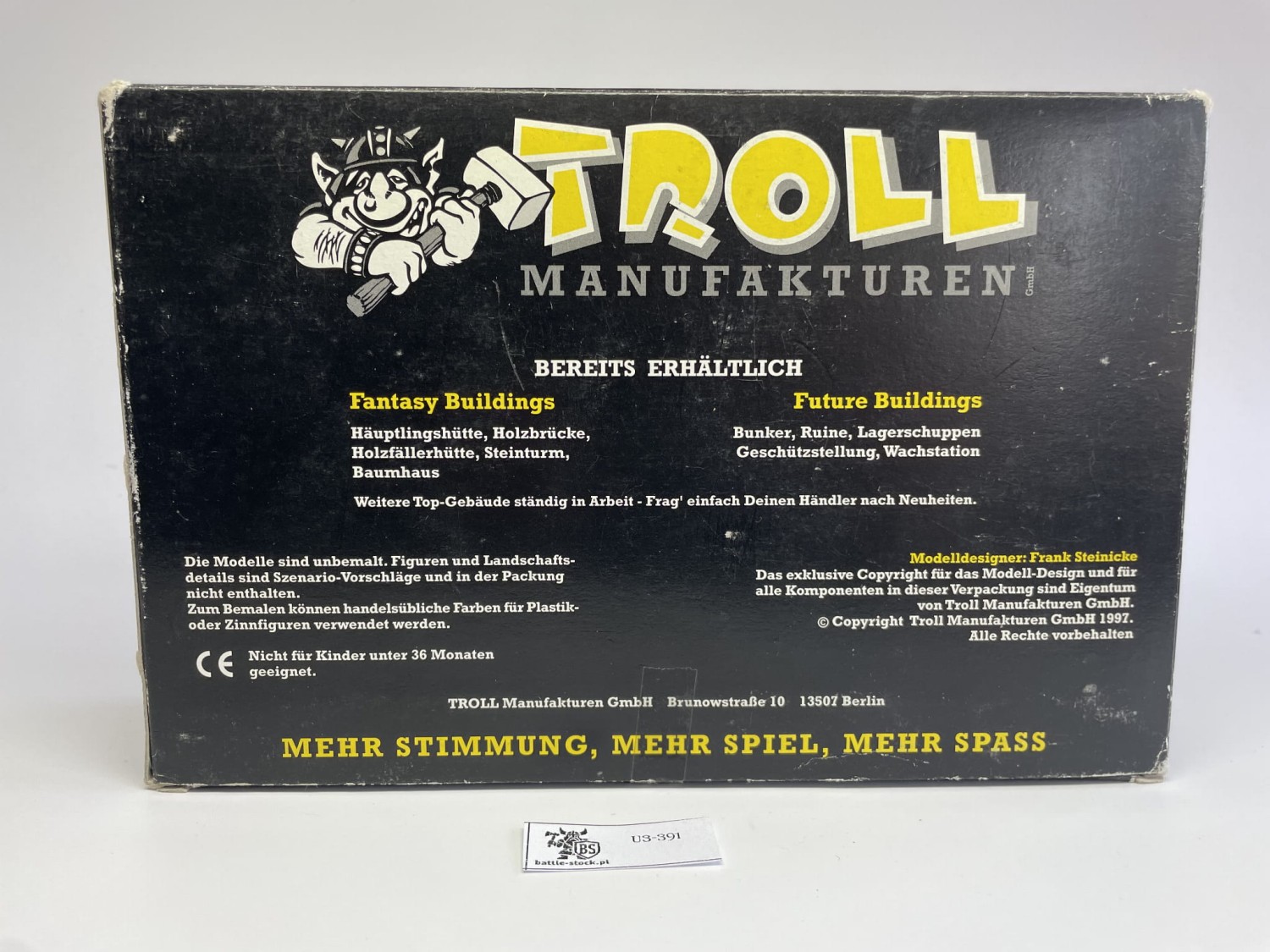 box troll manu Fantasy buildings holzfallerhutte