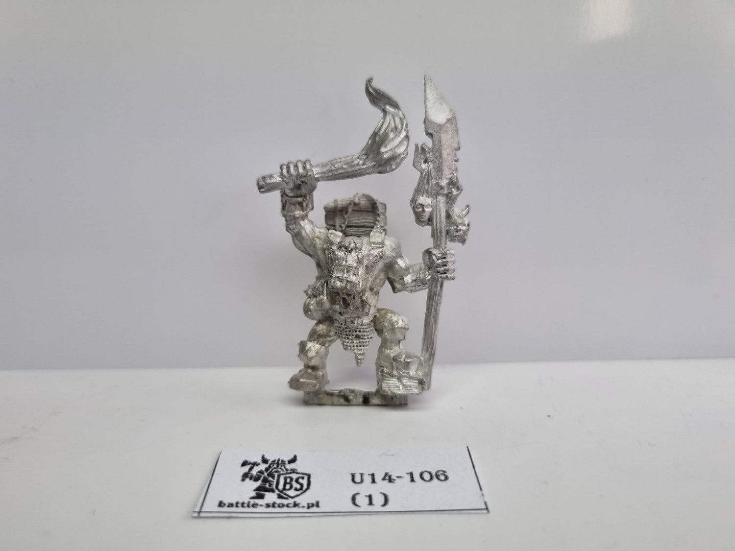orc raider with torch