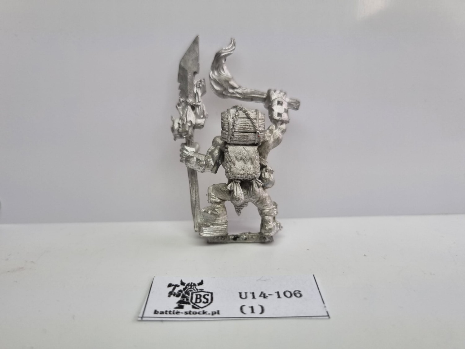 orc raider with torch