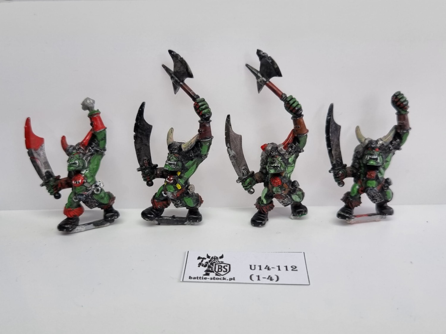 black orc plastik uszkodzone