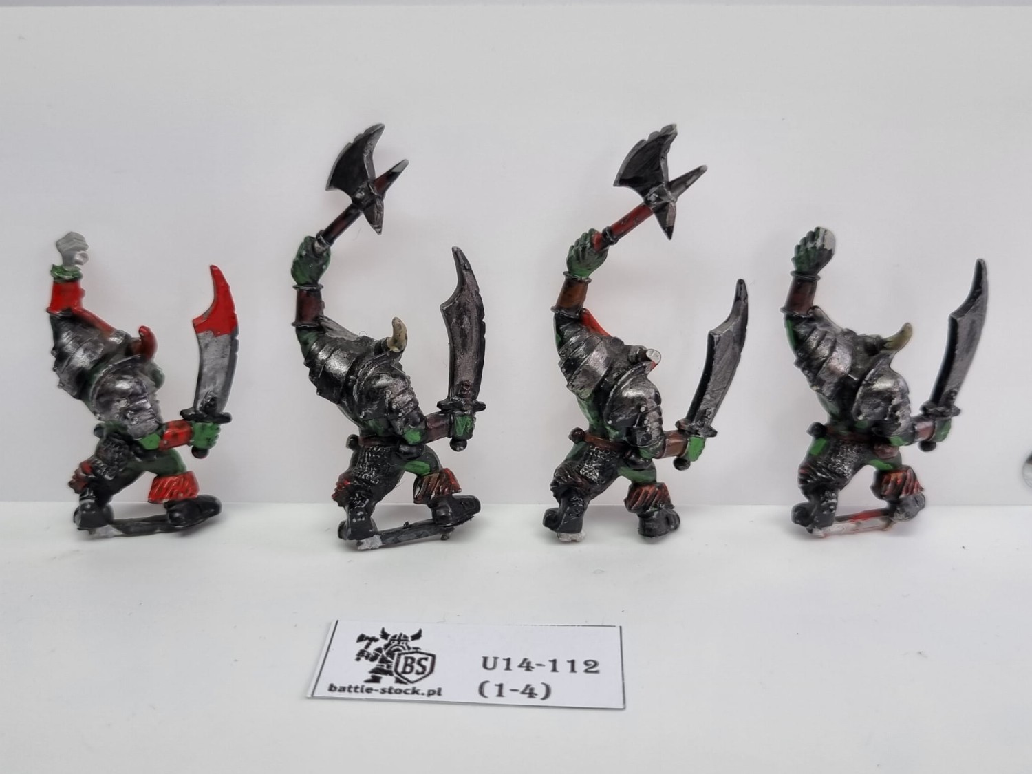 black orc plastik uszkodzone