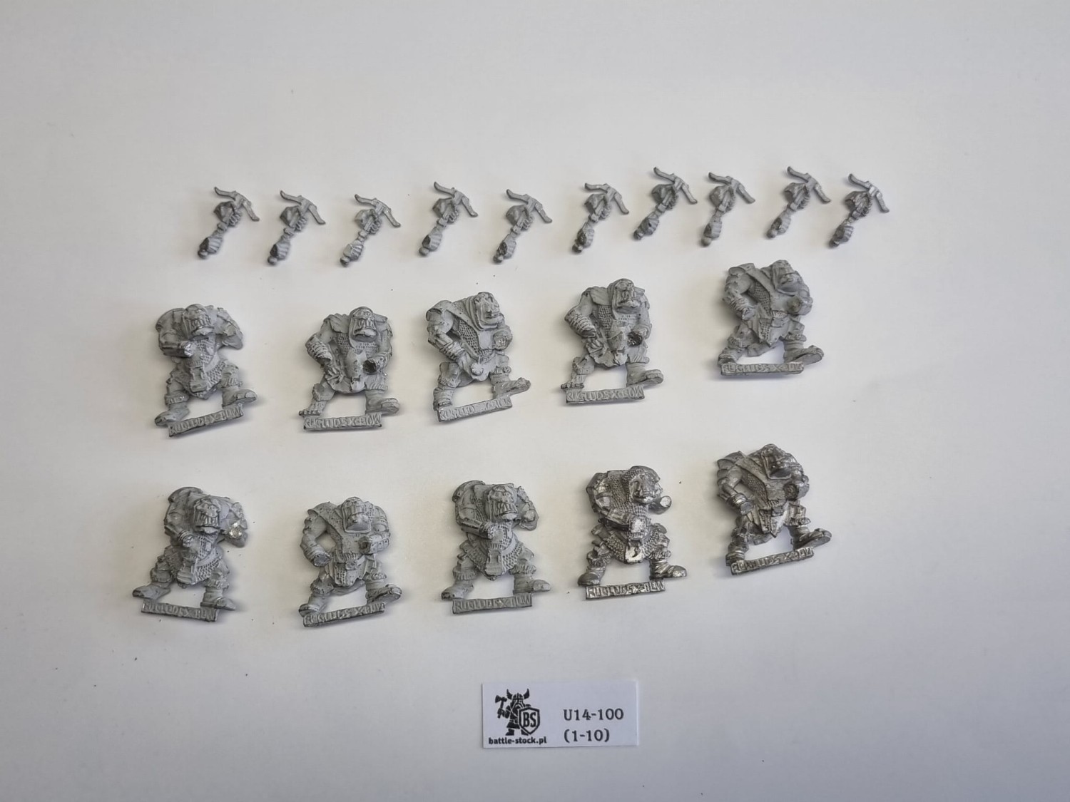 Ruglud's armoured orcs