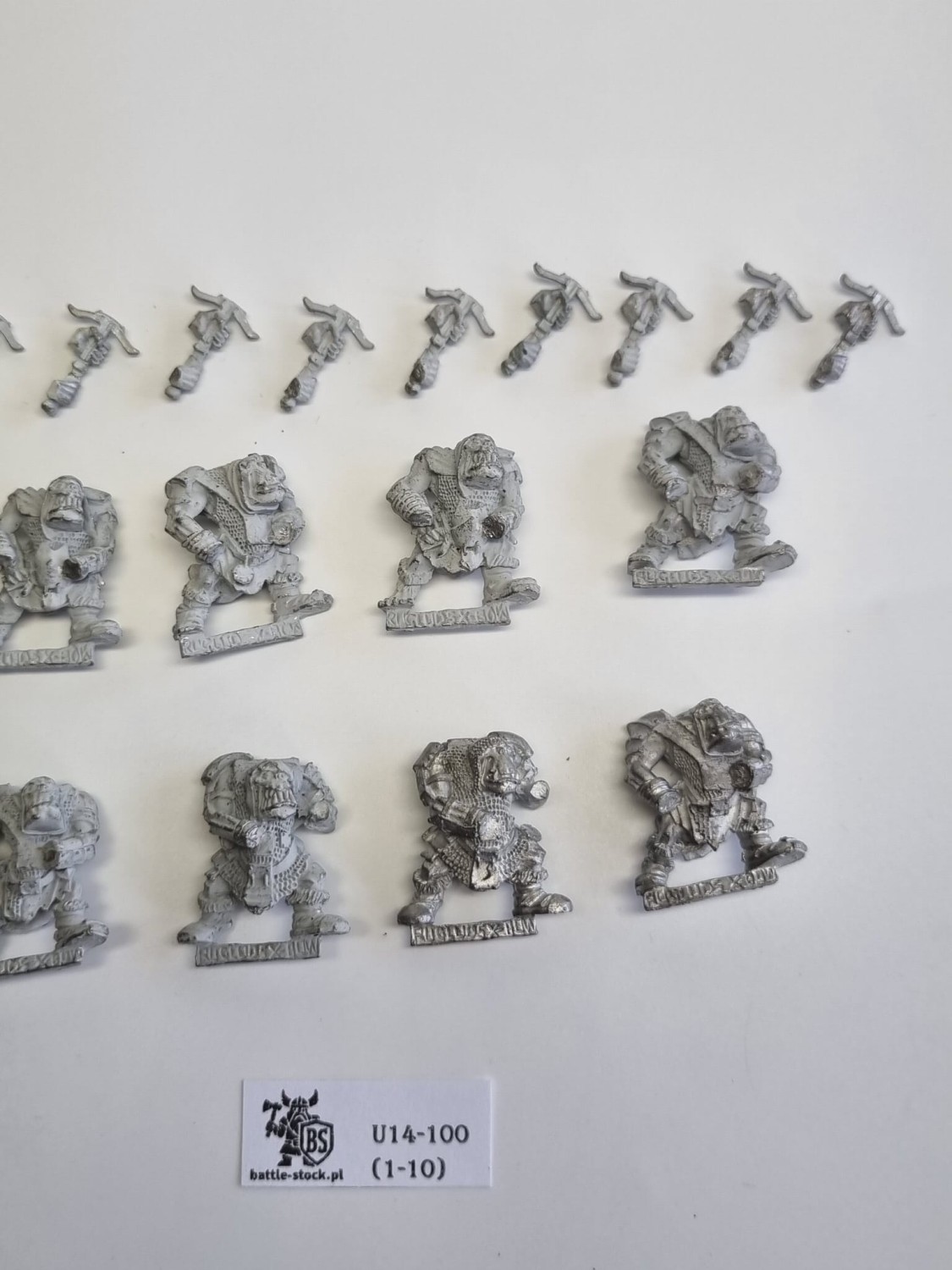 Ruglud's armoured orcs