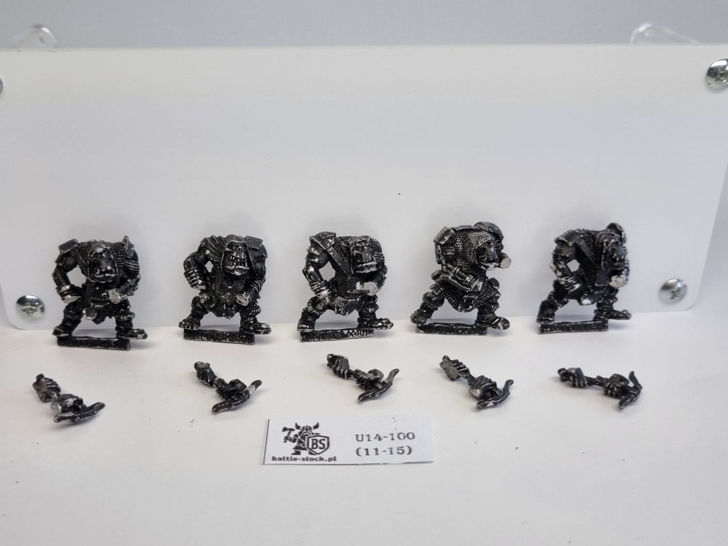 Ruglud's armoured orcs