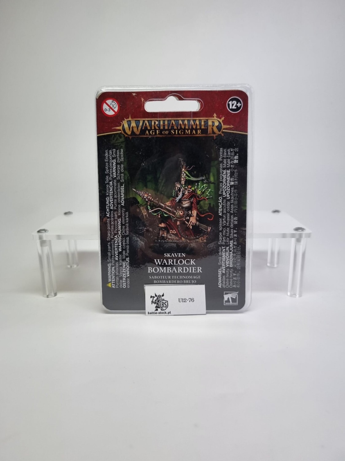 AoS Skaven Warlock Bombardier
