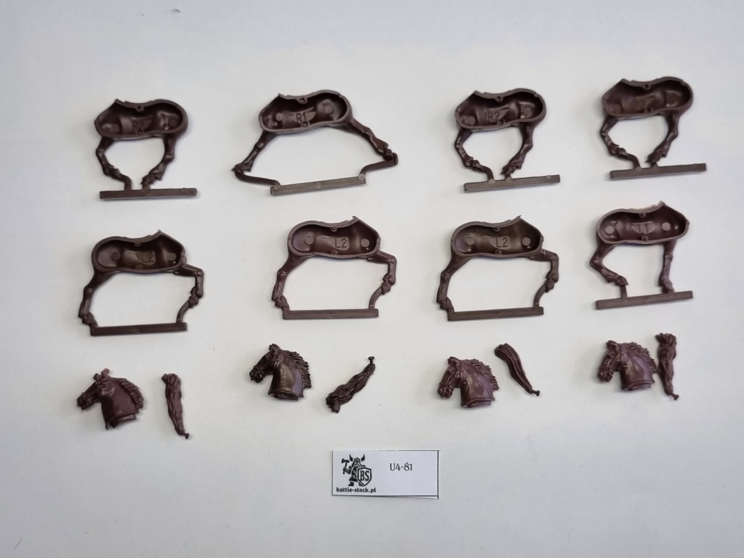 4x large horses