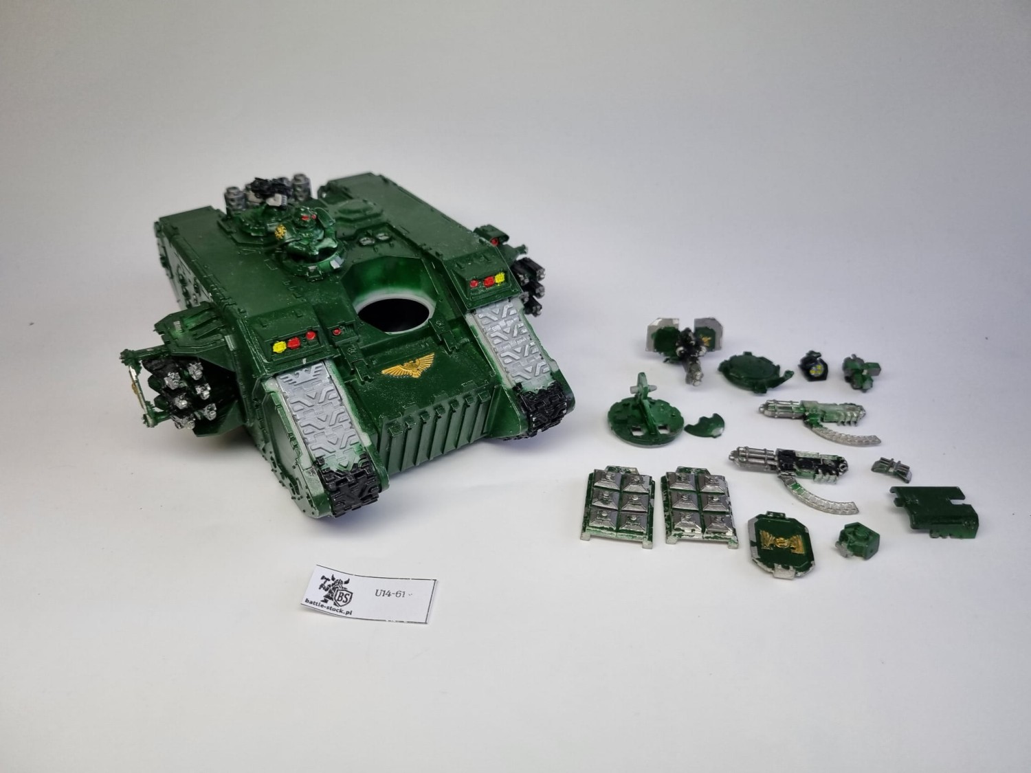 40k SM land raider z metalowymi elementami
