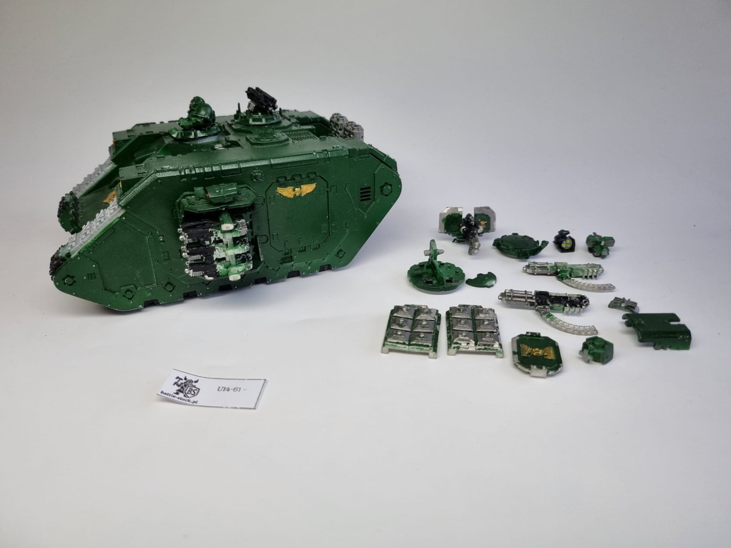 40k SM land raider z metalowymi elementami