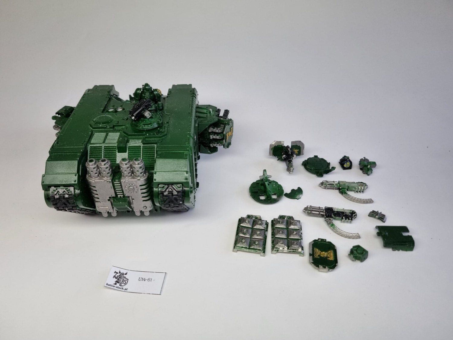 40k SM land raider z metalowymi elementami