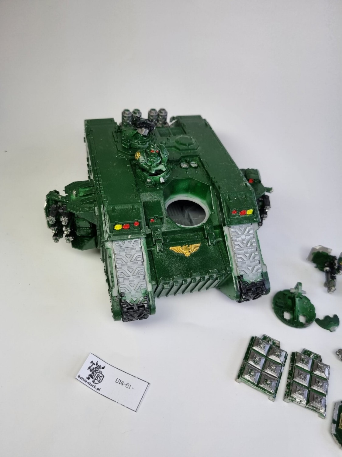 40k SM land raider z metalowymi elementami