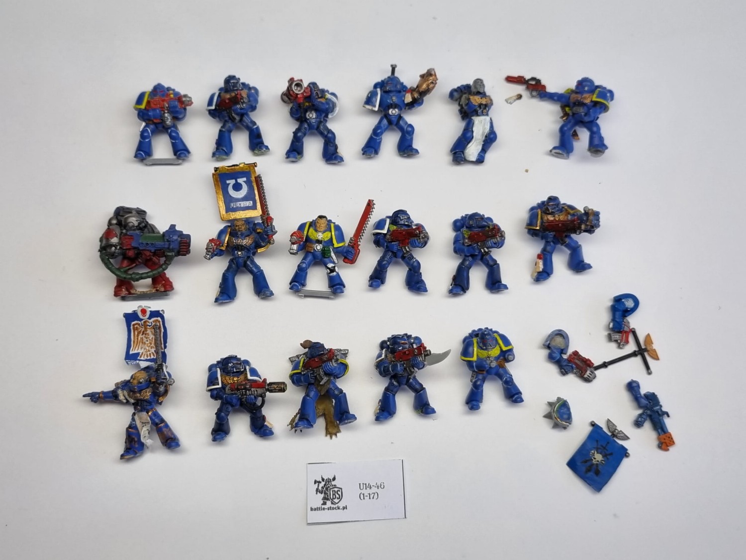 40k SM ultramarines tactical squad