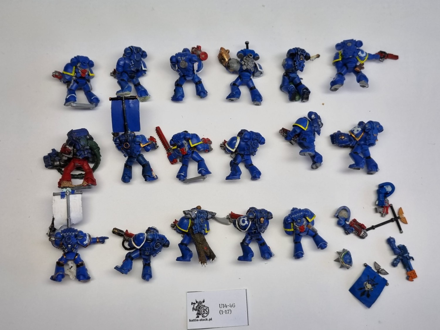 40k SM ultramarines tactical squad