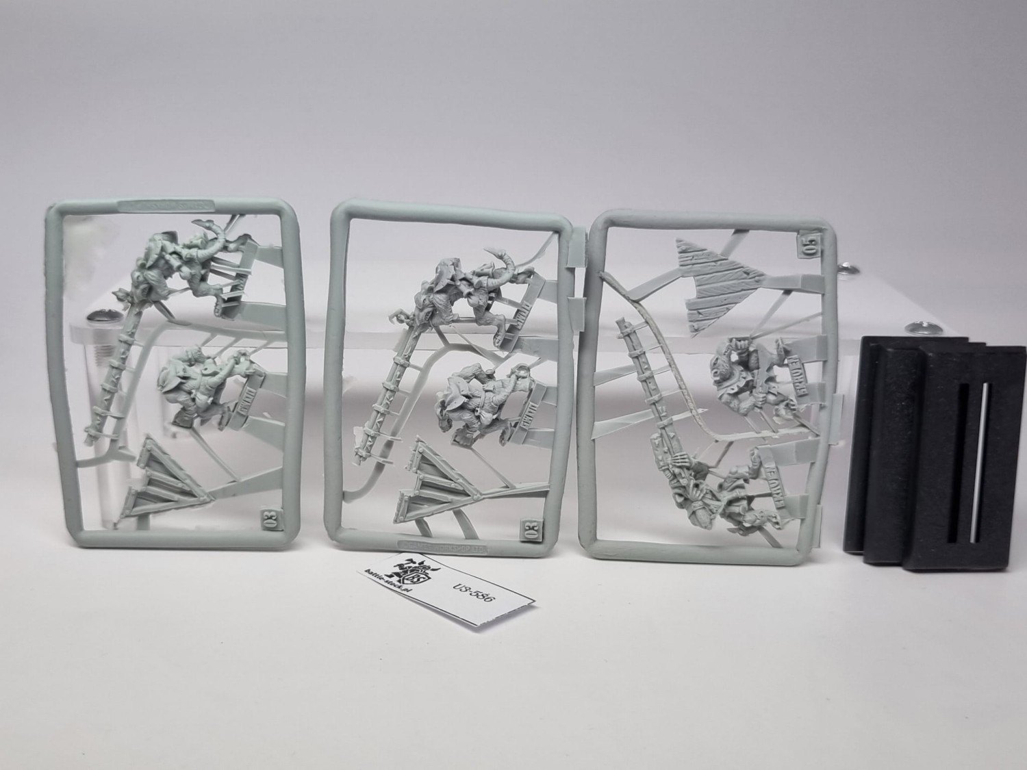 WFB skaven jezzail skaven finecast set