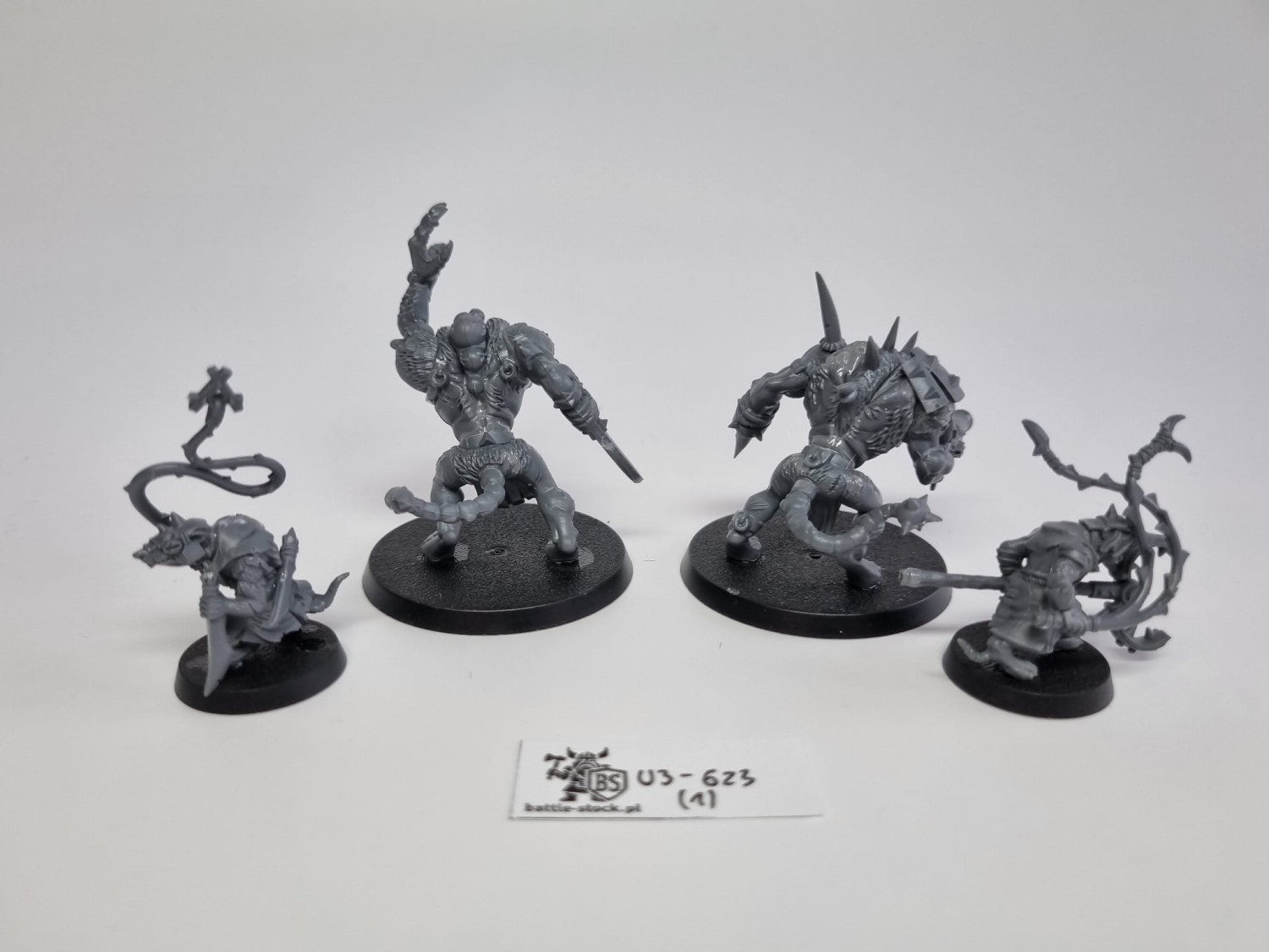 WFB skaven rat ogre zestaw