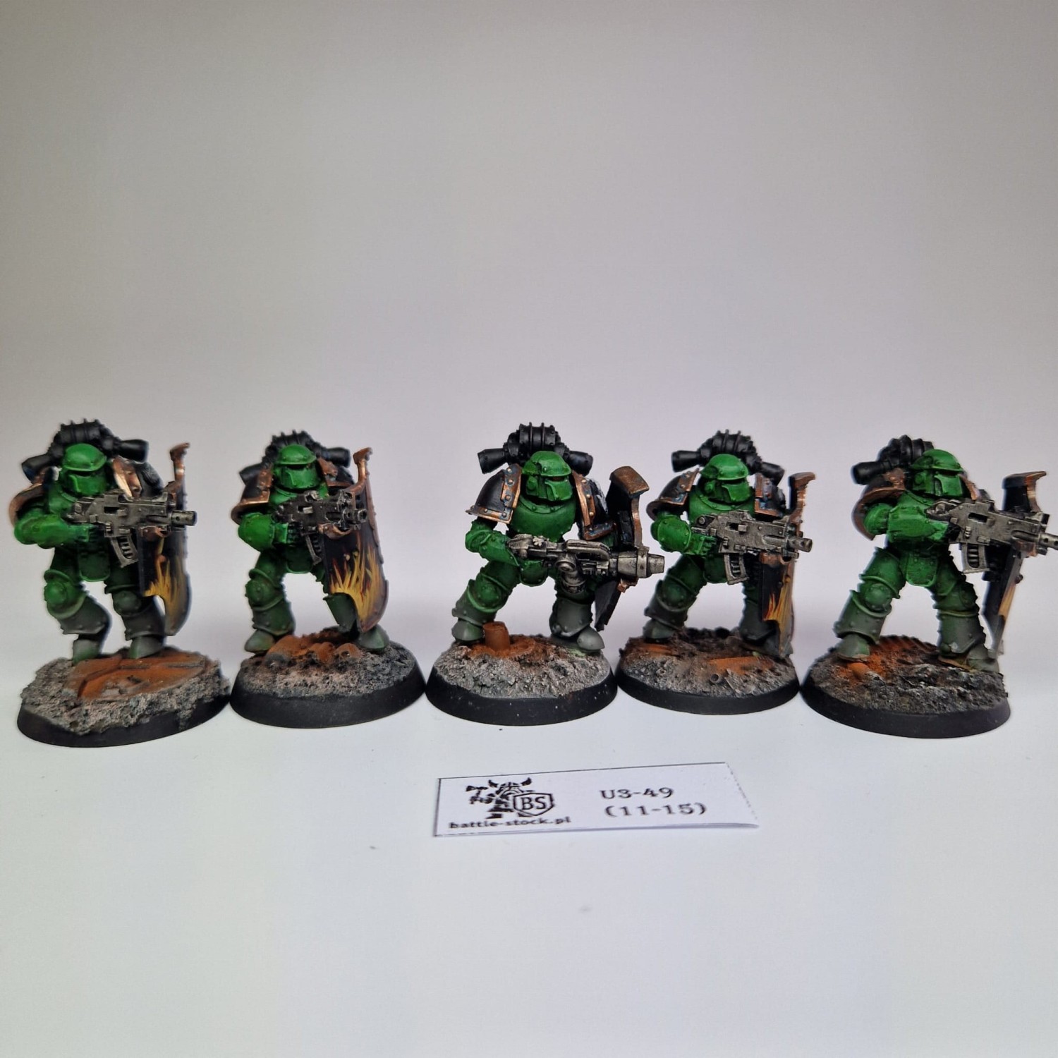 40k SM Legion MKIII Breacher Siege Squad