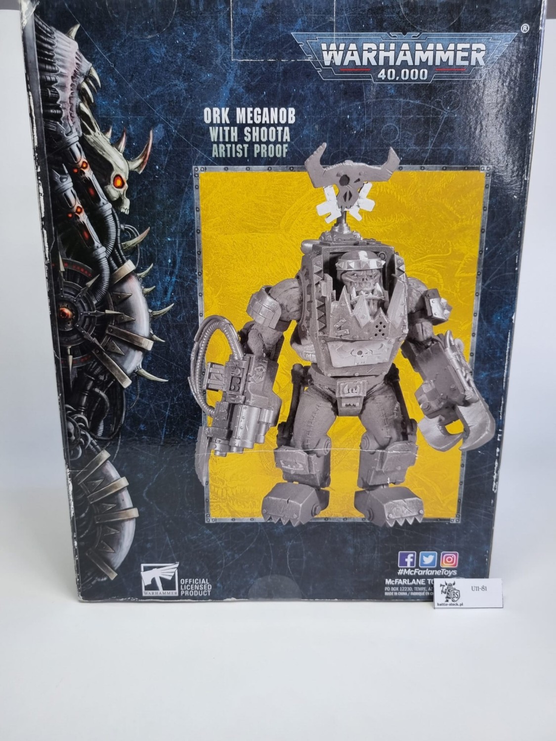 McFarlane Toys Ork Meganob With Shoota Artist Proof