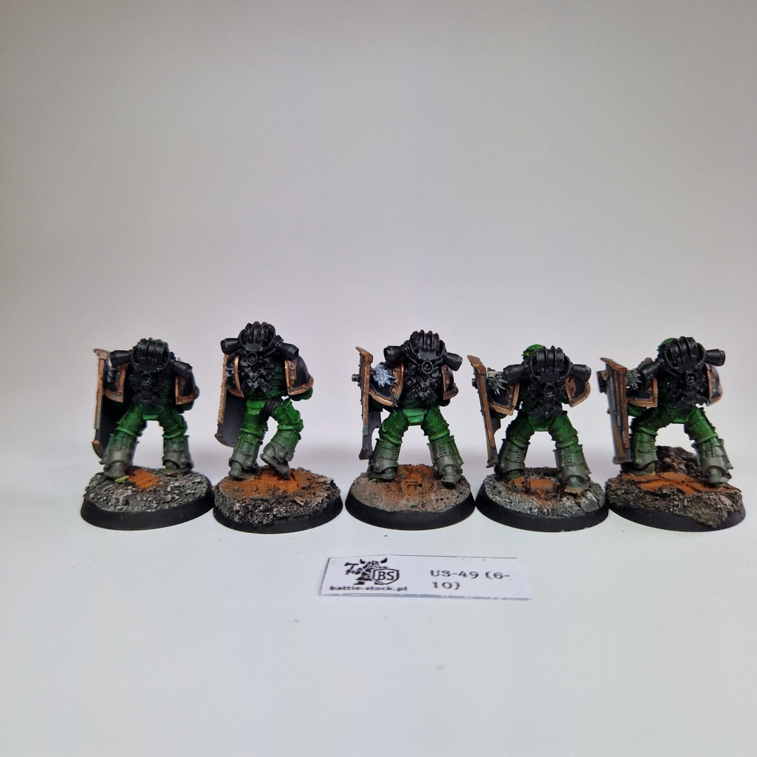 40k SM Legion MKIII Breacher Siege Squad