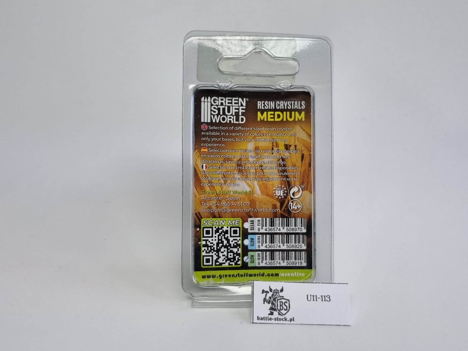 Green Stuff World Resin Crystals Medium