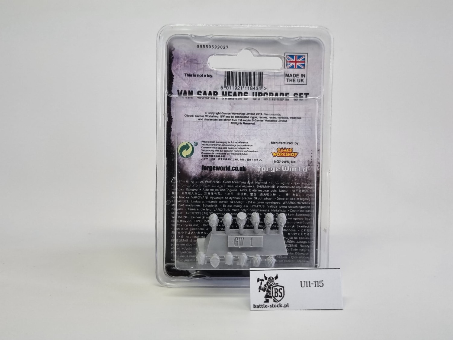 Van Saar Heads Upgrade Set