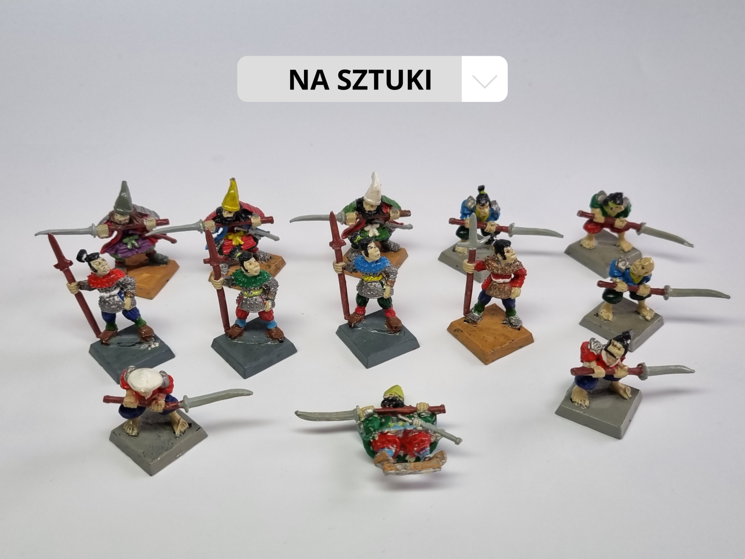 WFB oldhammer samurai / oriental heroes