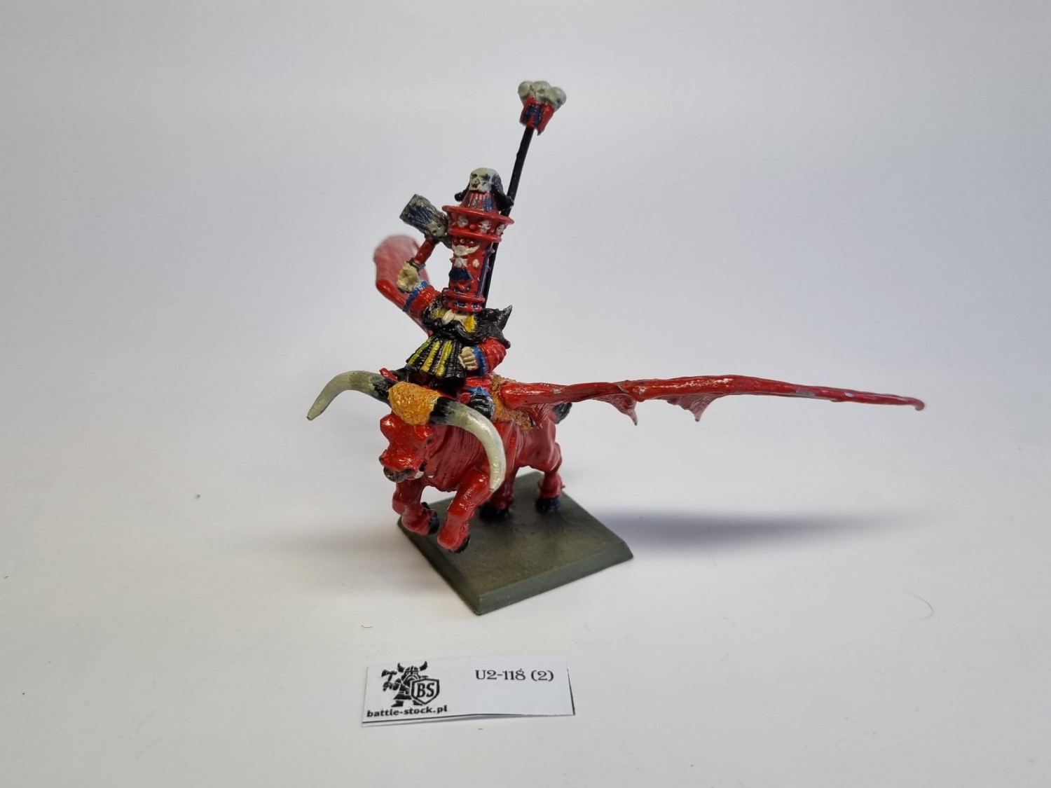 WFB chaos dwarf lamasu/taurus