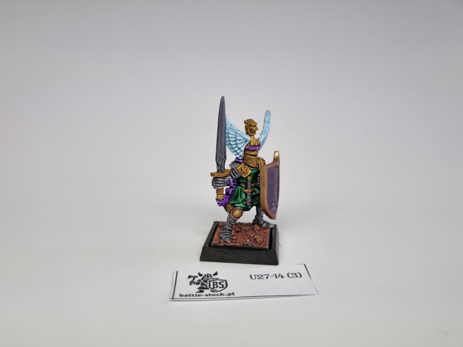 WFB Bretonia Paladin on foot