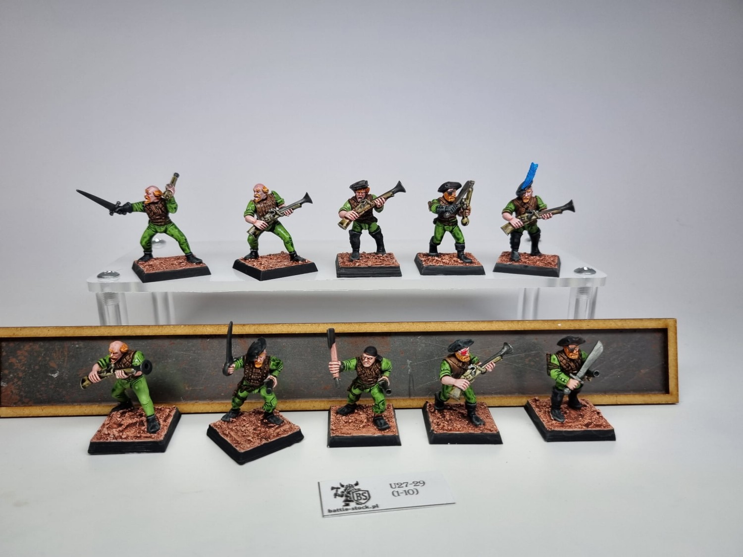 WFB Bretonia Border Princes Brigants (militia)