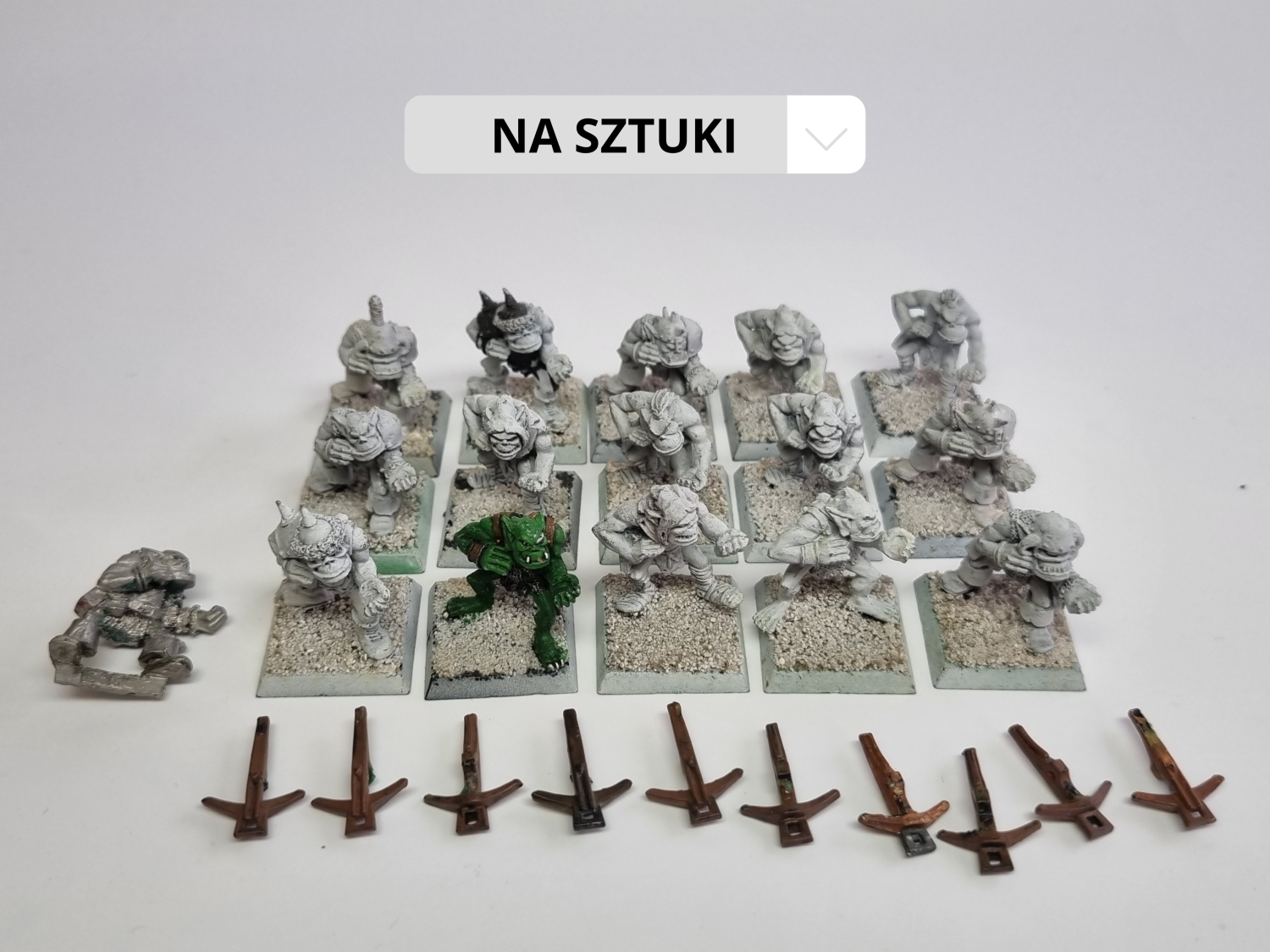 WFB orc warriors with crossbows
