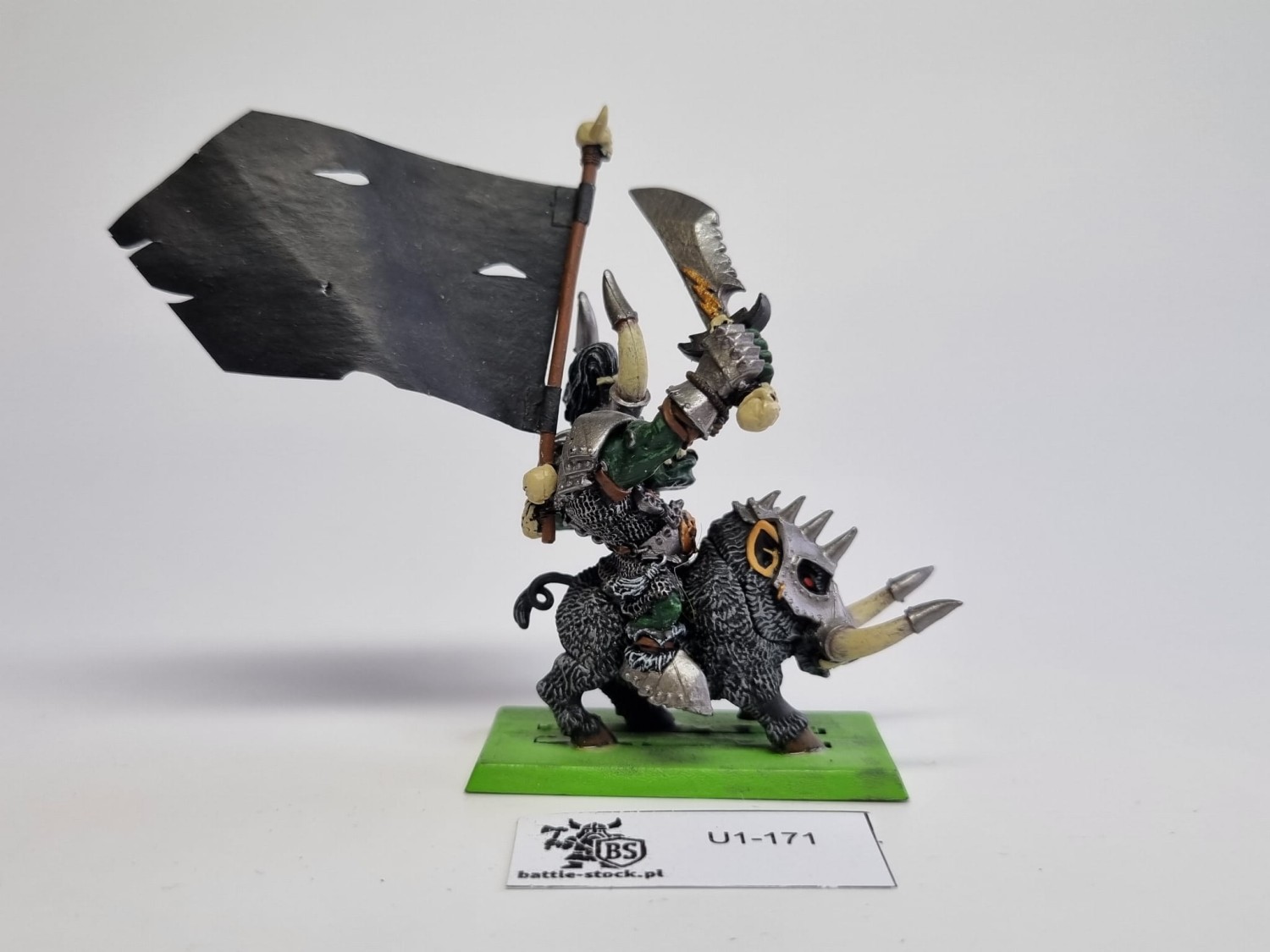 WFB warlord on boar