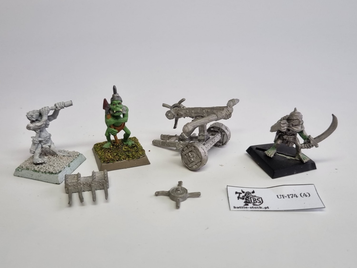 WFB orc stone thrower wybrakowany