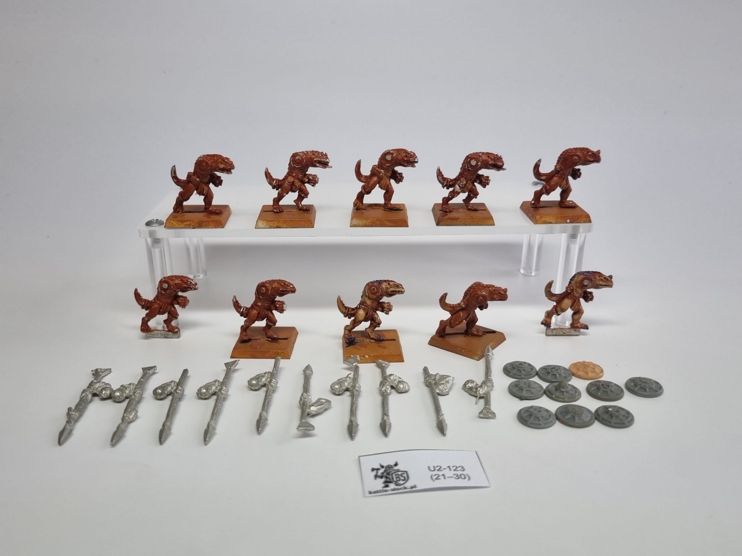WFB lizardmen saurus warriors 5ed