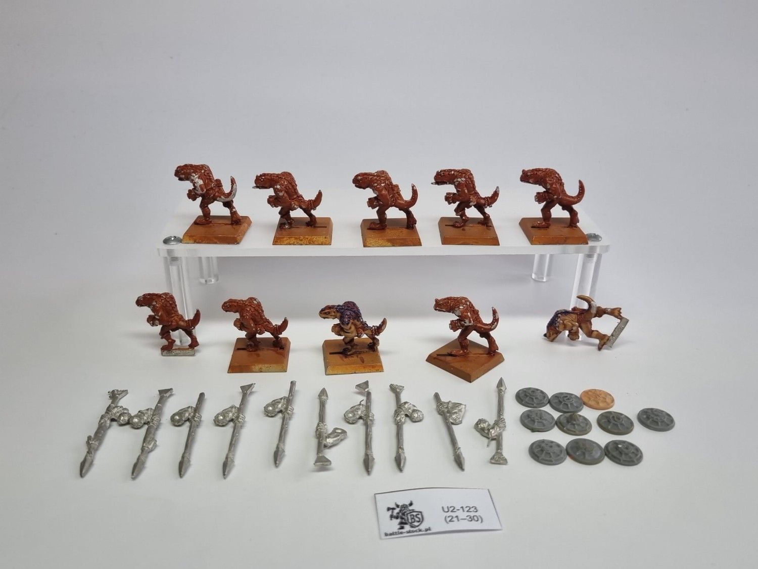 WFB lizardmen saurus warriors 5ed