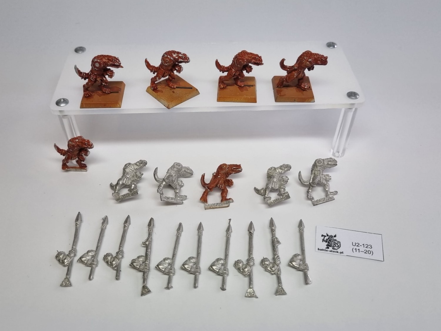 WFB lizardmen saurus warriors 5ed