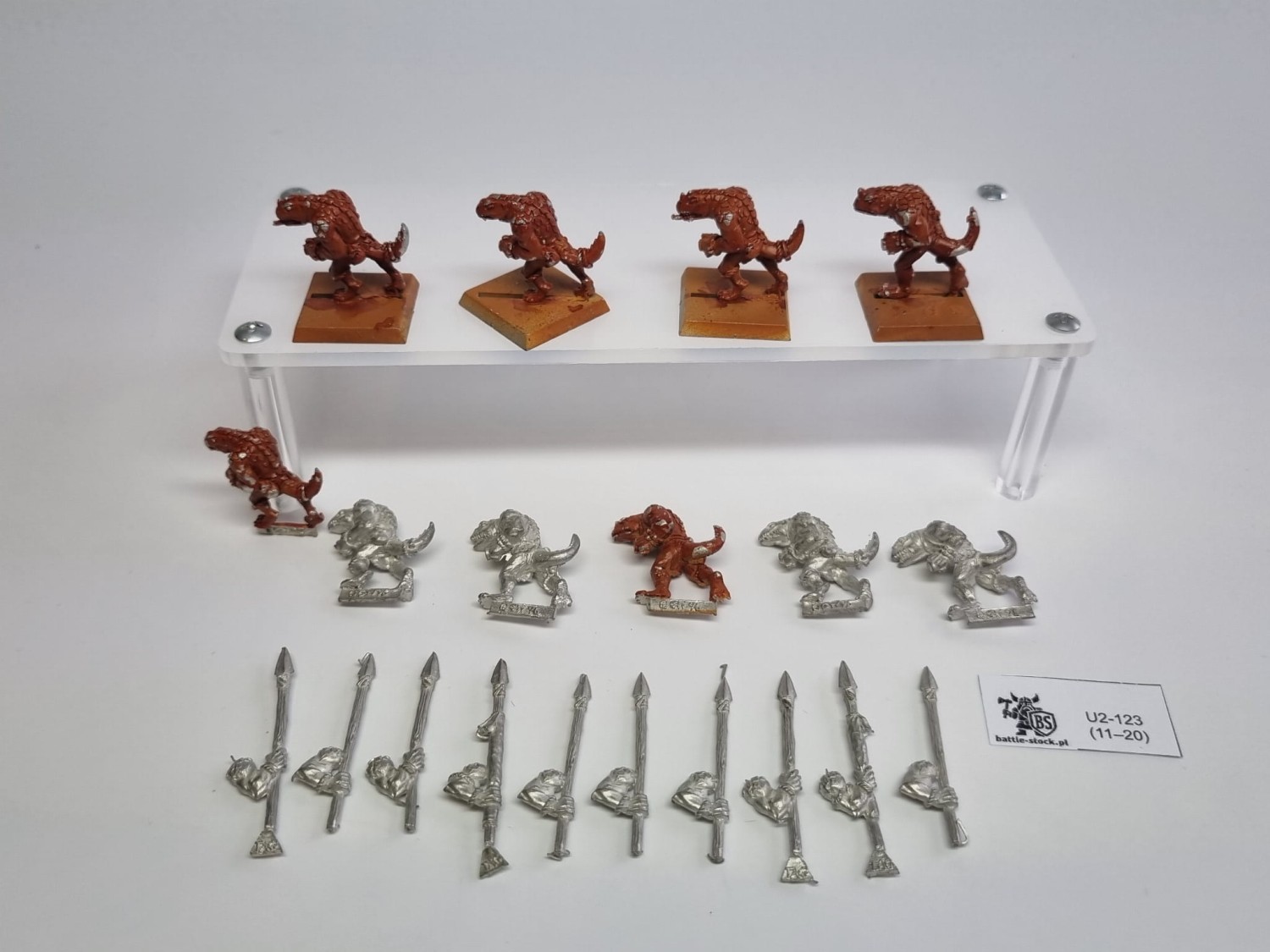 WFB lizardmen saurus warriors 5ed