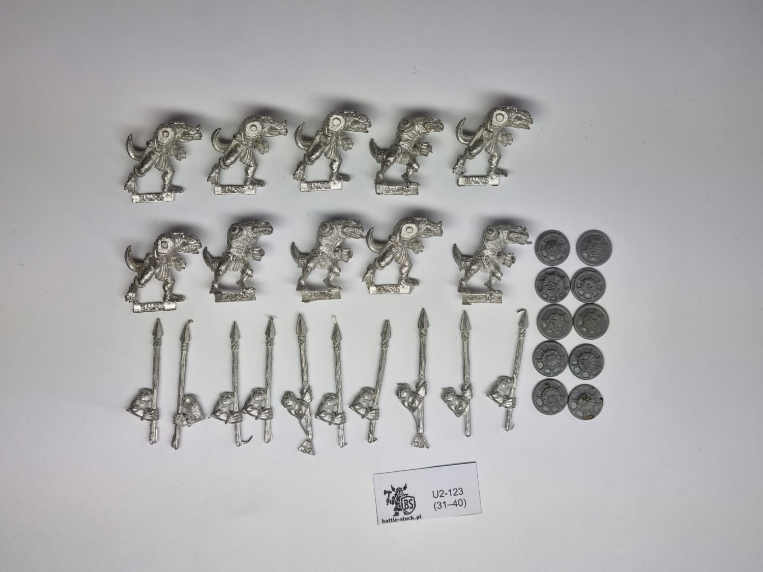 WFB lizardmen saurus warriors 5ed