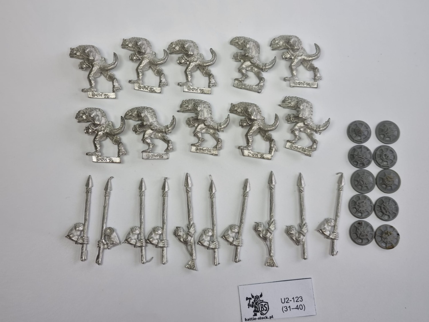 WFB lizardmen saurus warriors 5ed