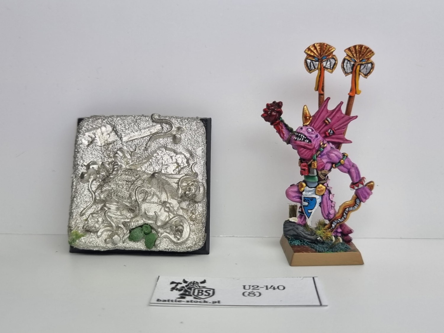 WFB lizardmen tehenhauin prophet of sotek konwersja