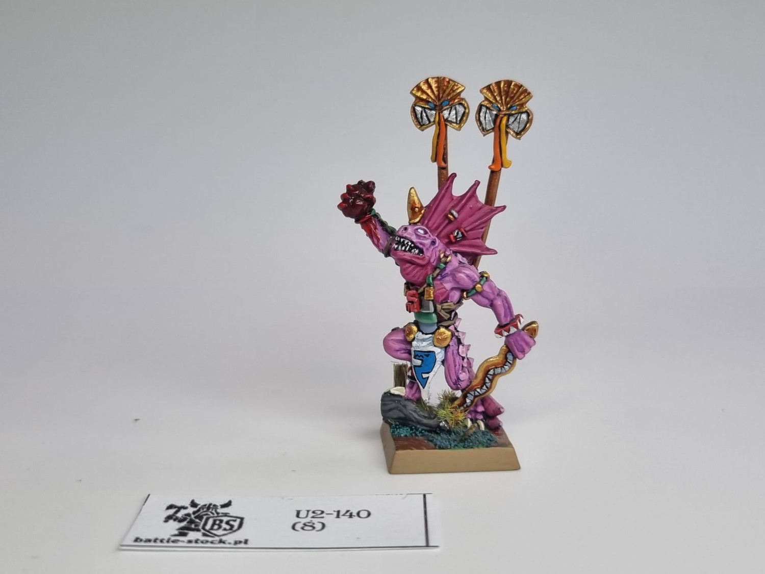 WFB lizardmen tehenhauin prophet of sotek konwersja