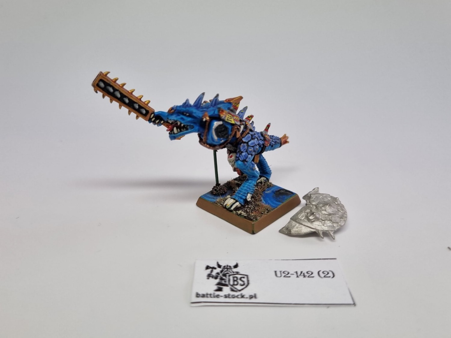 WFB lizardmen saurus oldblood