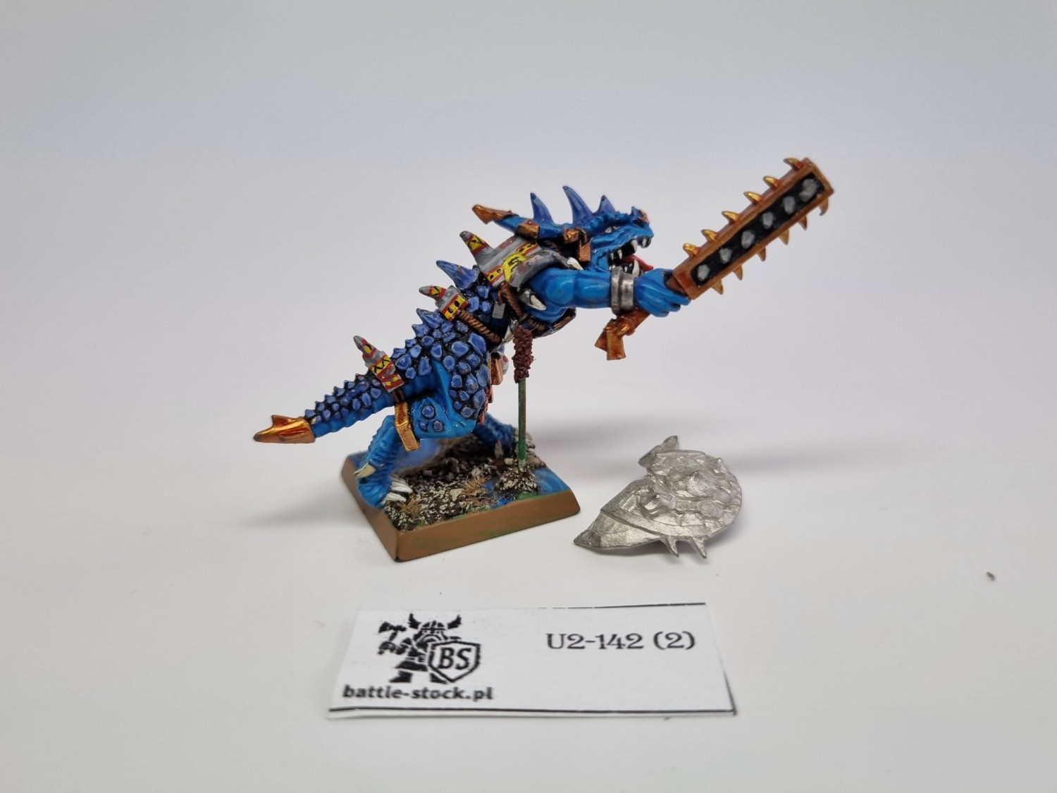 WFB lizardmen saurus oldblood