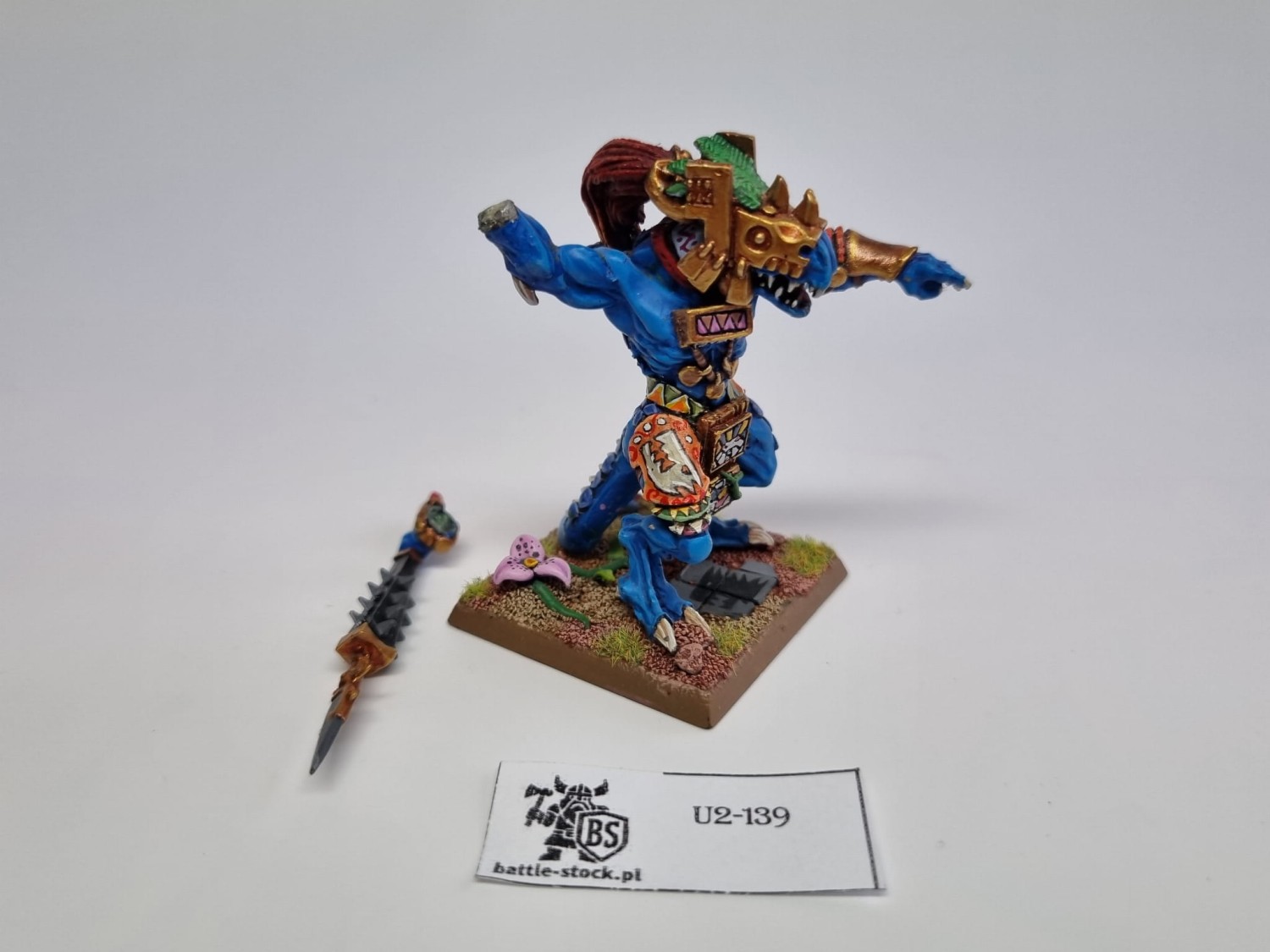 WFB lizardmen konwersja kroxigor z belakora